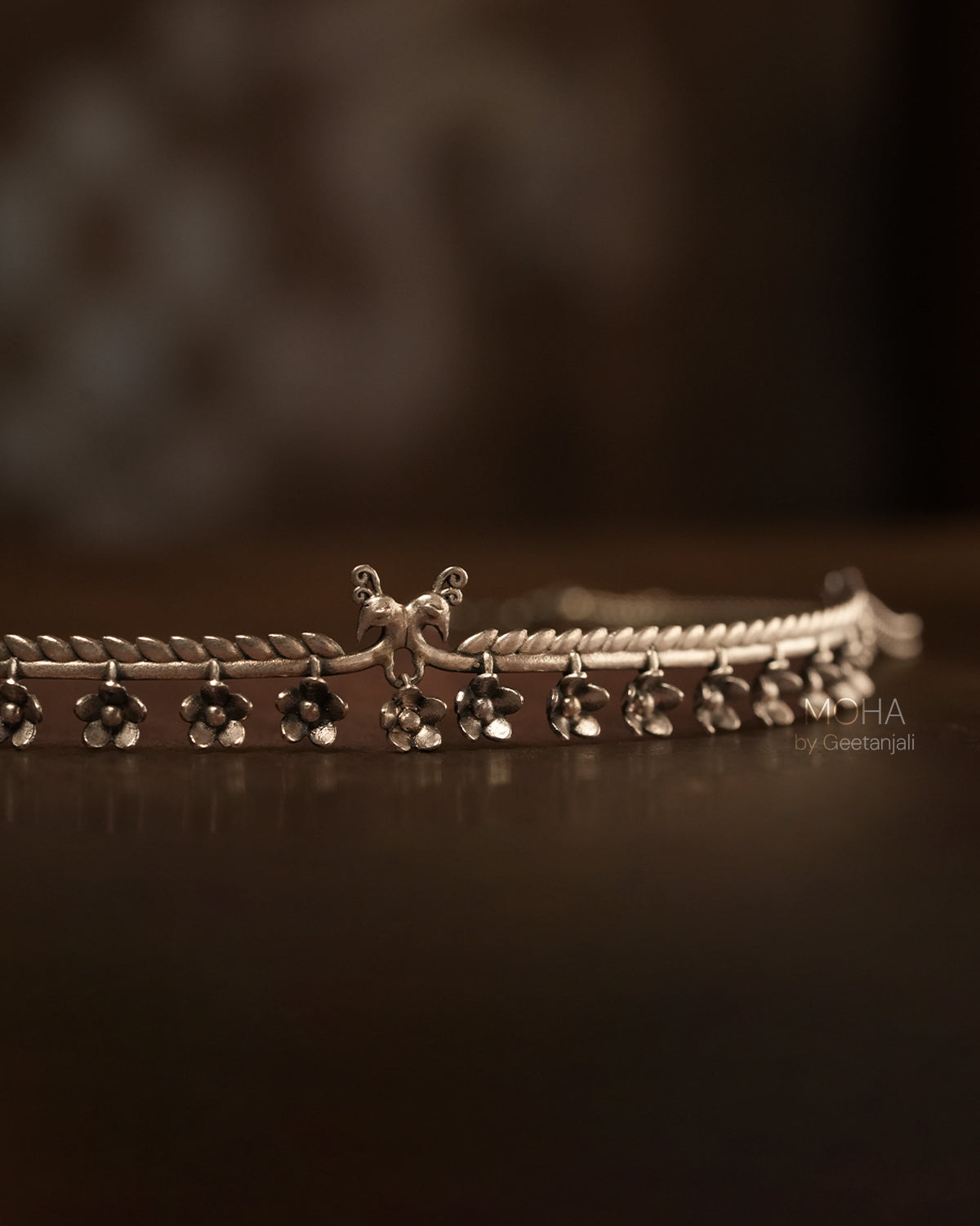 Mora Silver Choker Necklace by MOHA