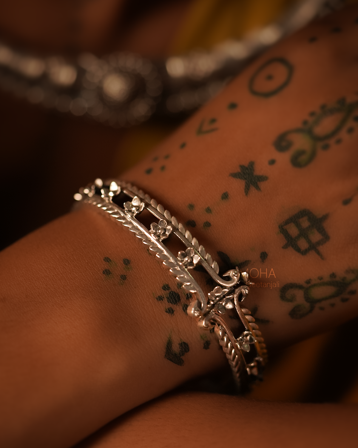 Morika Silver Bangle by MOHA