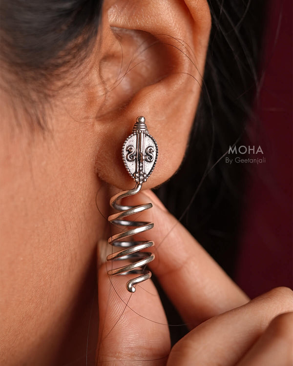 Nagulu Silver Earrings by MOHA