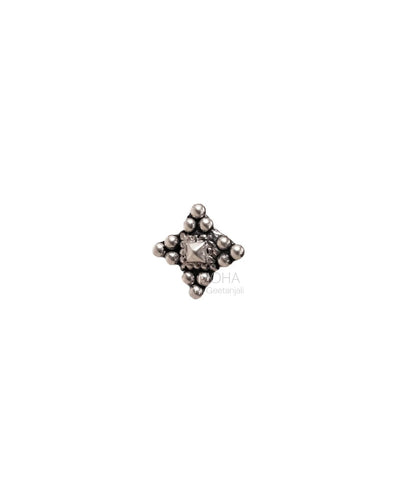 Nakshatra Silver Nosepin by MOHA