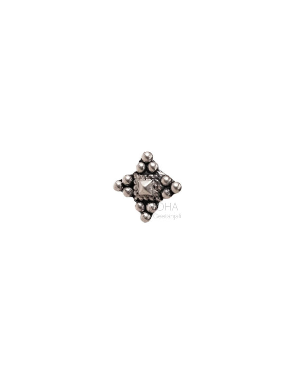 Nakshatra Silver Nosepin by MOHA