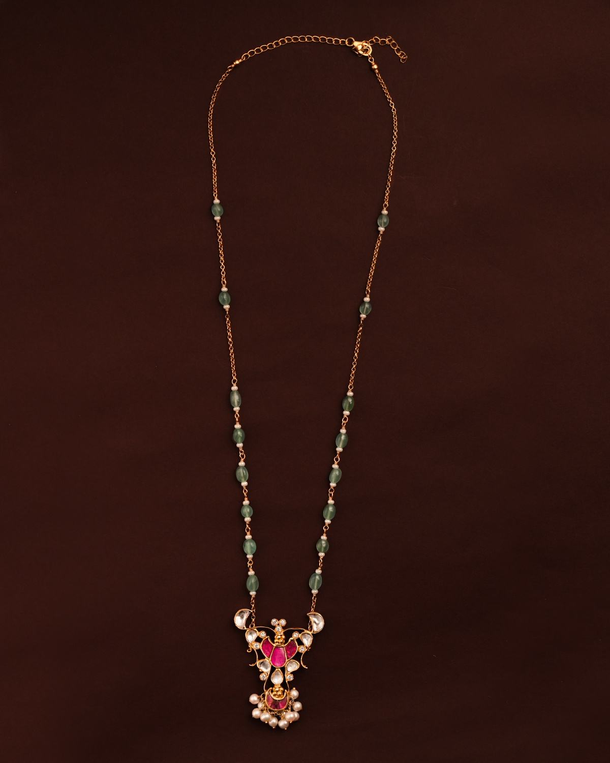 Navira Silver Pendant with Chain by MOHA