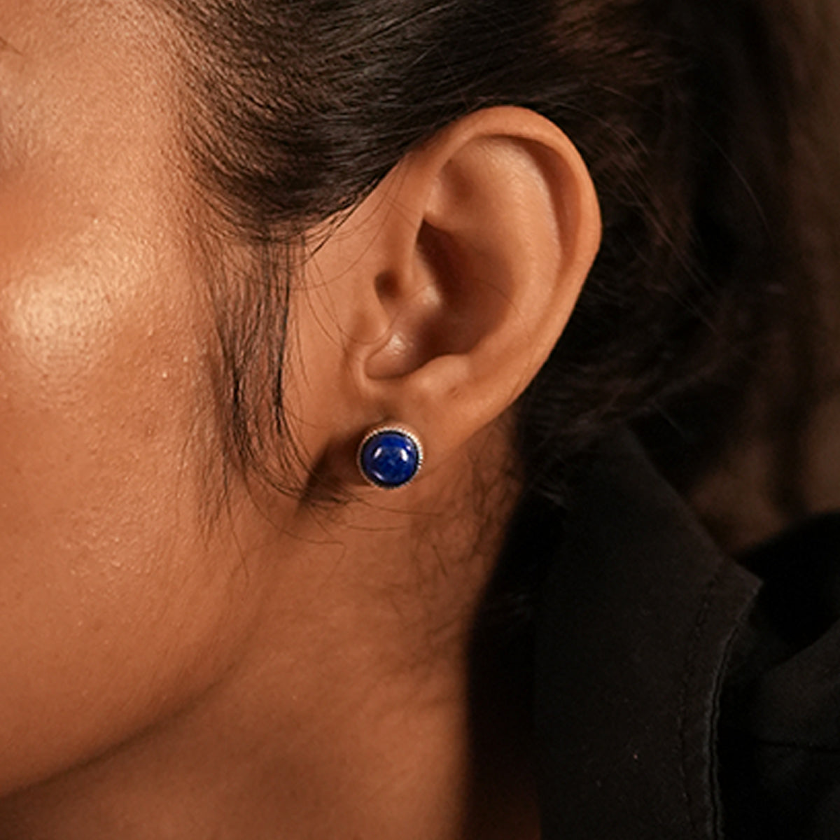 Neel Silver Studs by MOHA