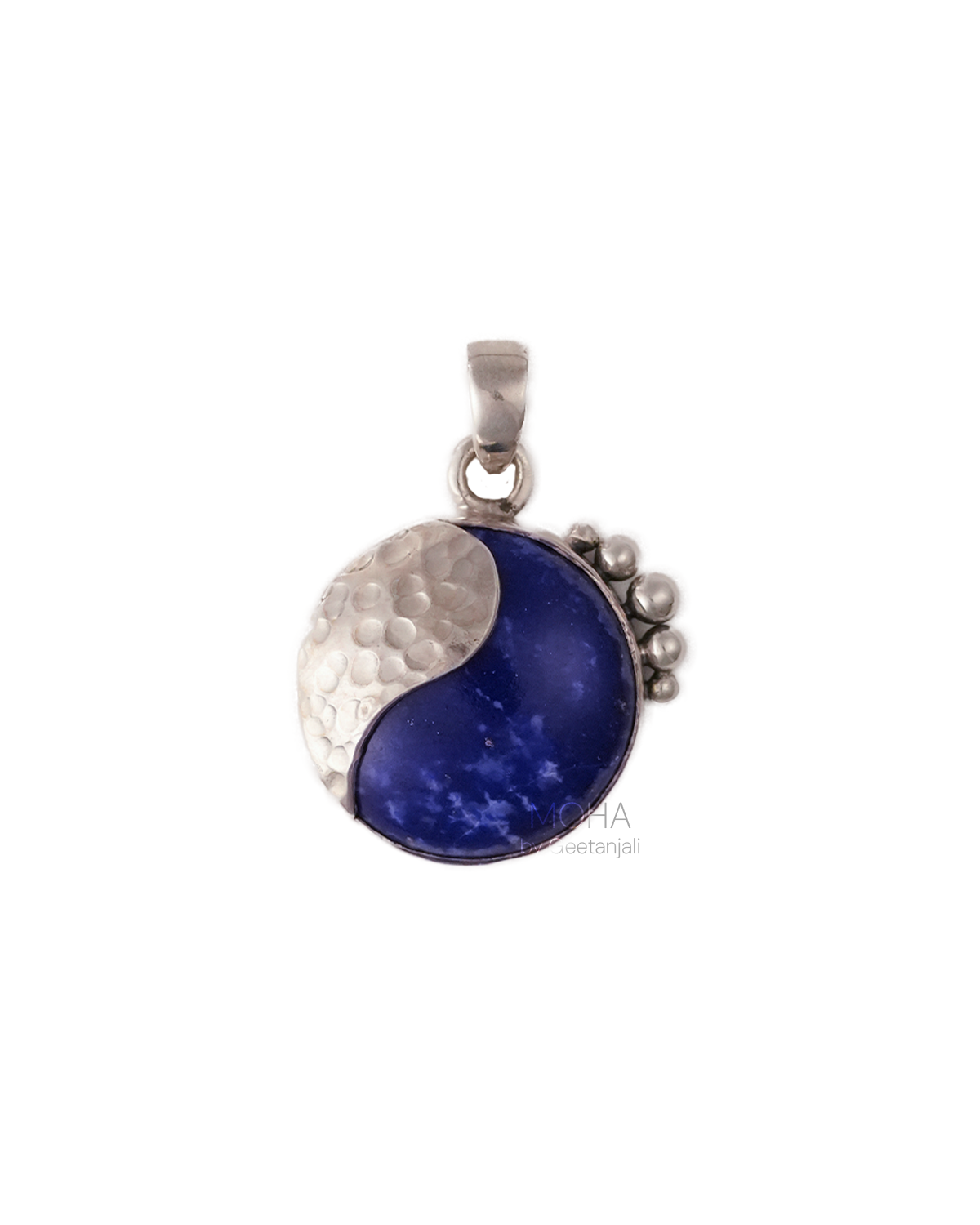 Neel Silver Pendant by Moha (Only Pendant)