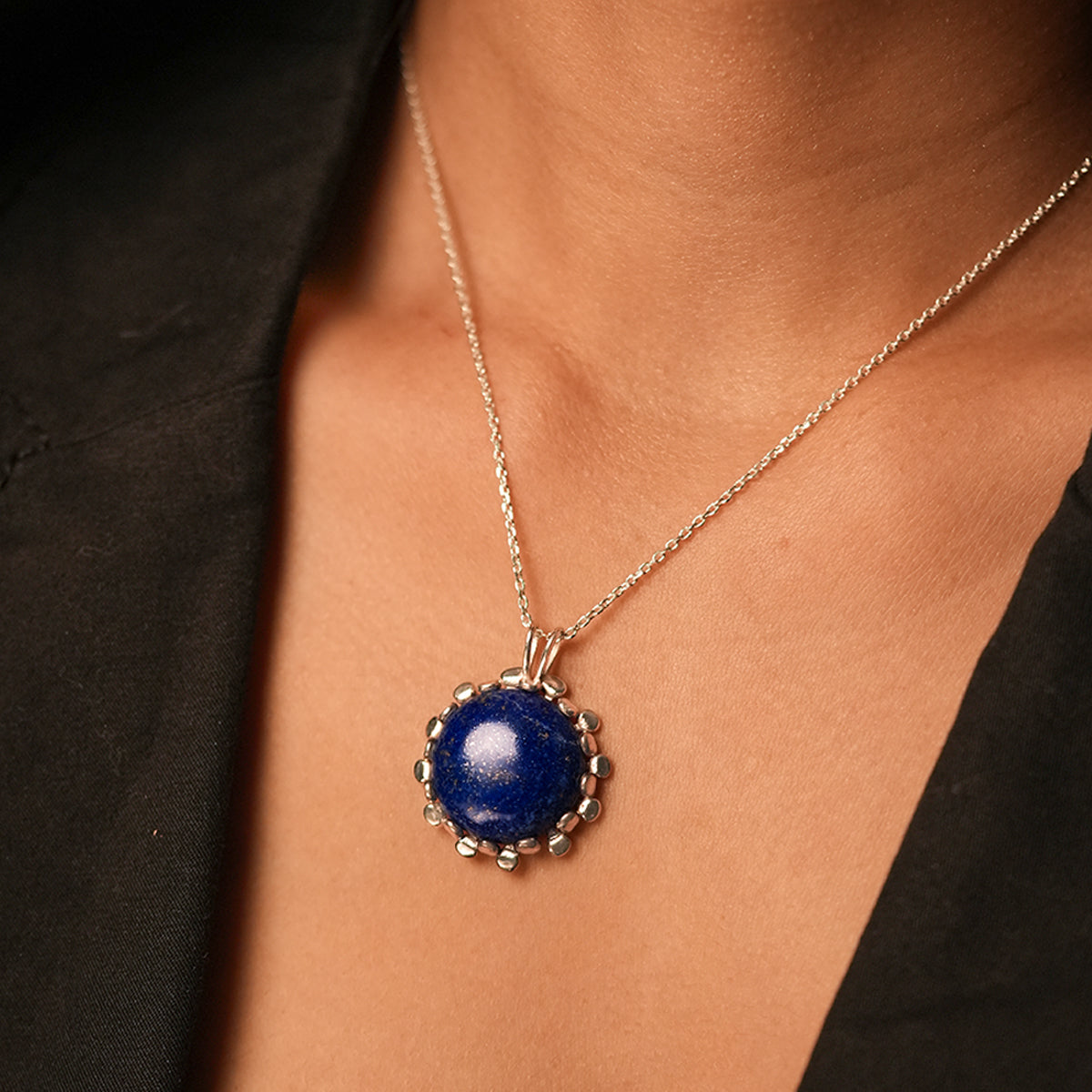 Neel Tara Silver Necklace by Moha