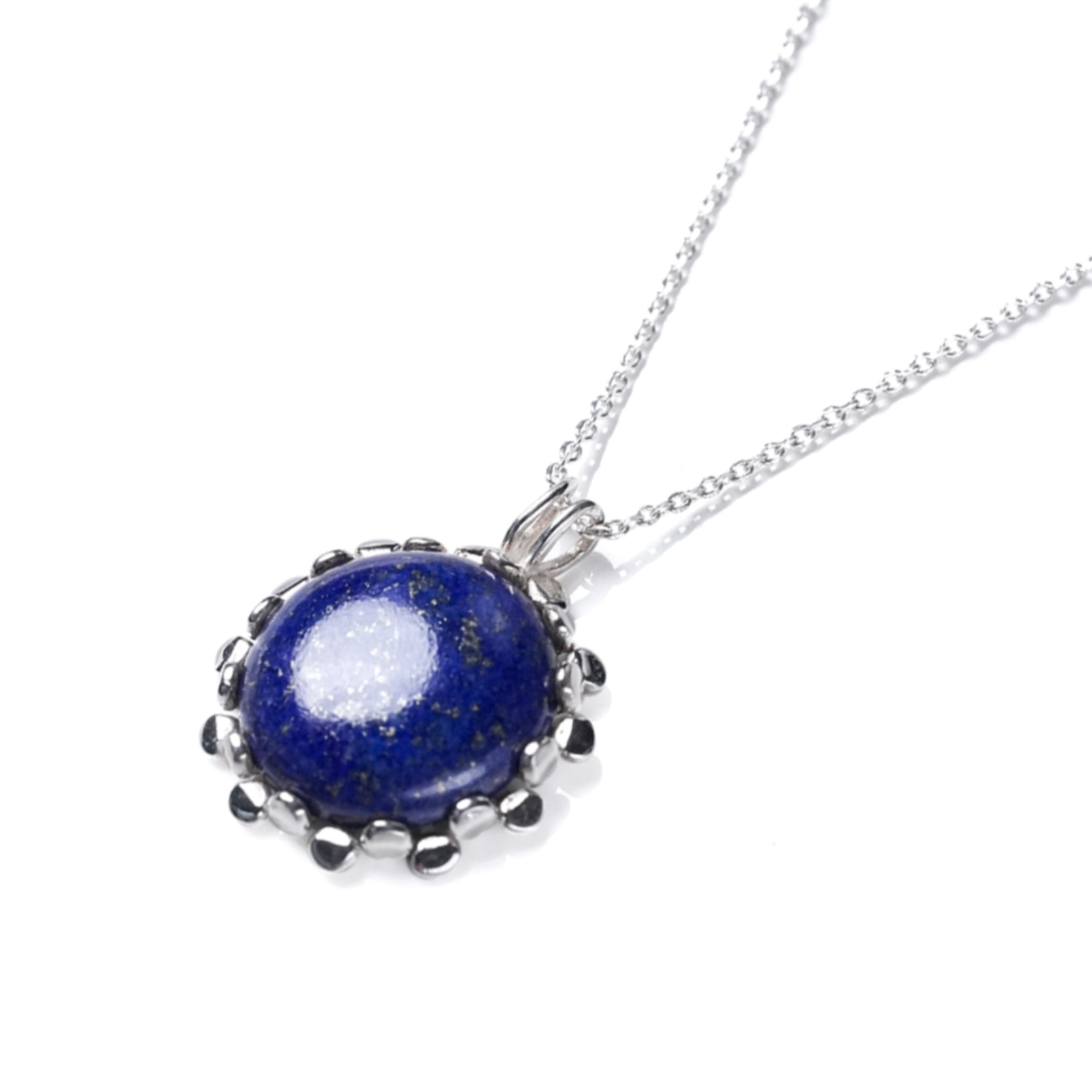 neel tara silver necklace by moha