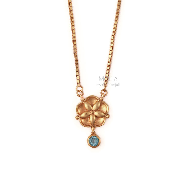 Nilaya Silver Mangalsutra by MOHA (Gold Plated)