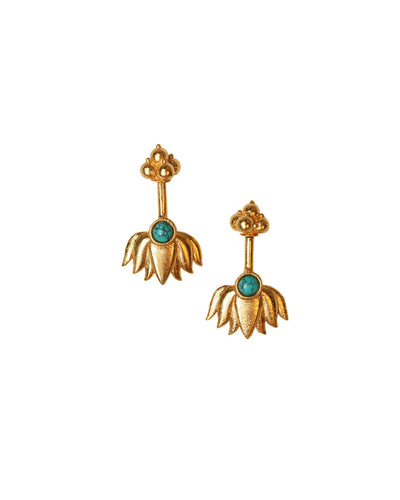 Nilofer Silver Bugadi (Gold Plated) by MOHA