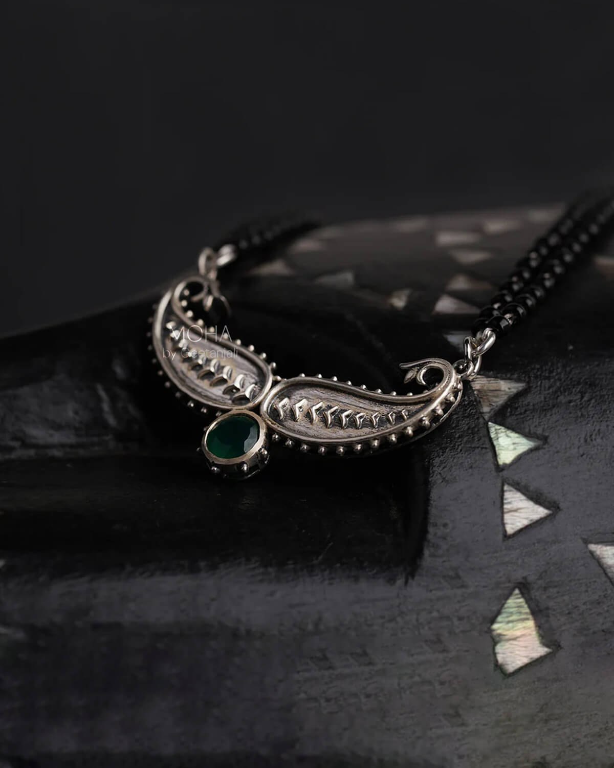 Nitya Silver Mangalsutra by MOHA