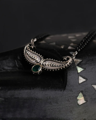 Nitya Silver Mangalsutra by MOHA