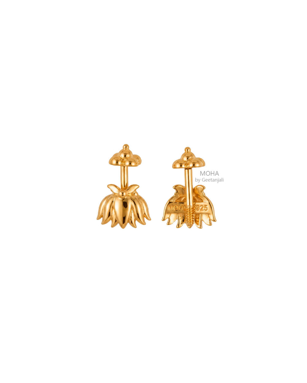 Niya Silver Bugadi (Gold Plated) by MOHA