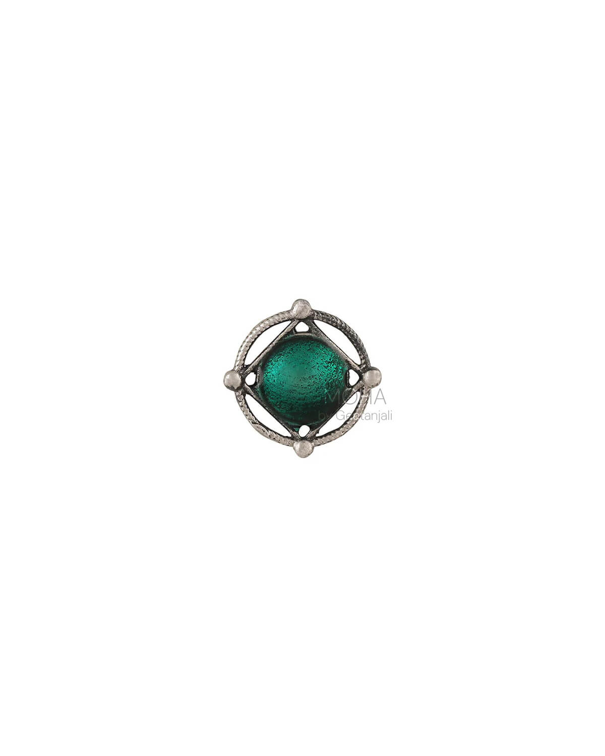 Noor Silver Nosepin by MOHA