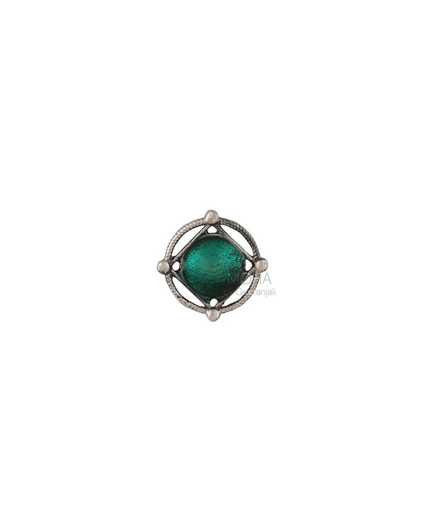 Noor Silver Nosepin by MOHA
