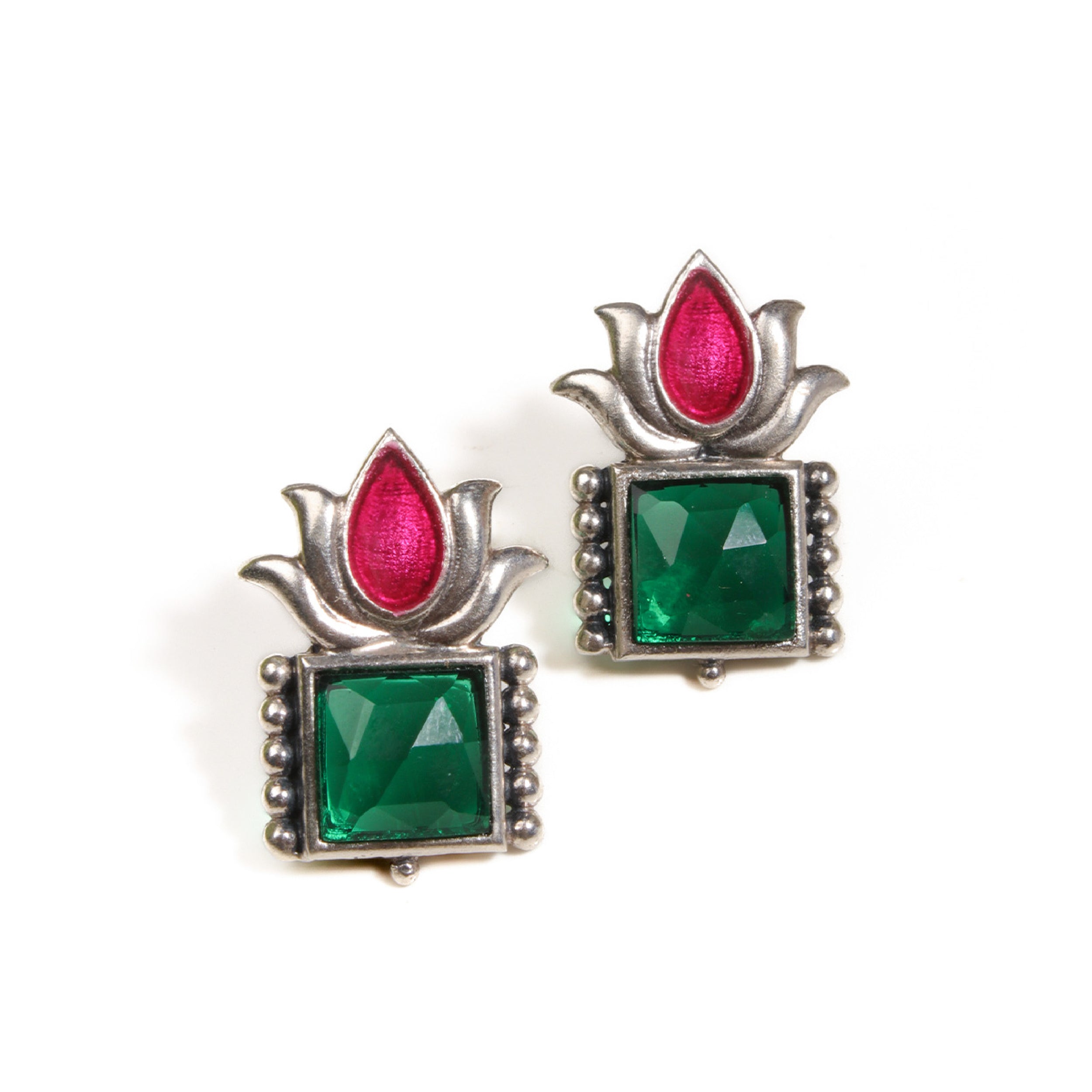 padmini silver earrings by moha