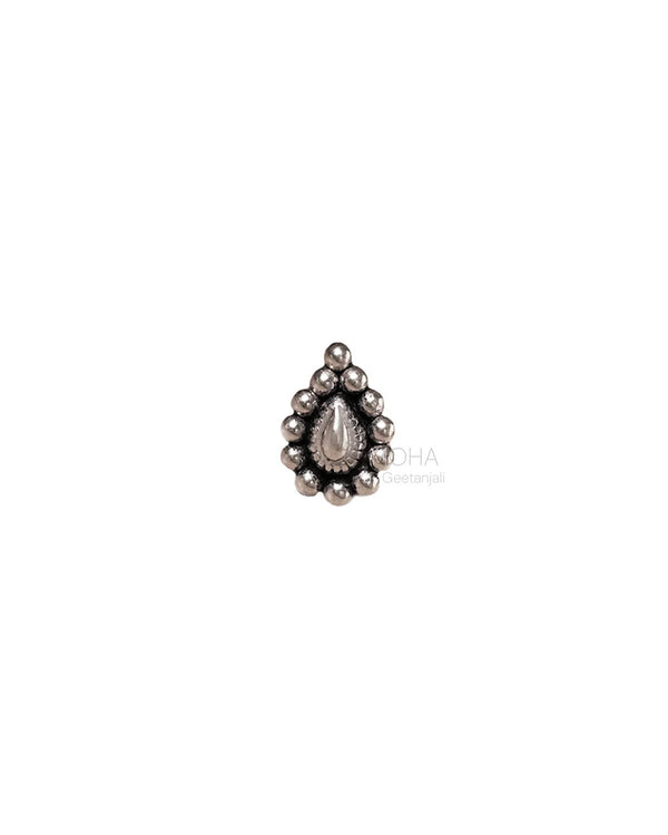 Panna Silver Nosepin by MOHA
