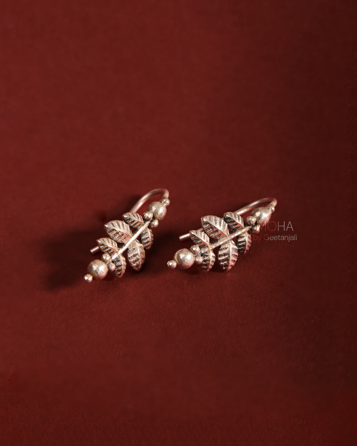 Parna Silver Ear-Climber By MOHA