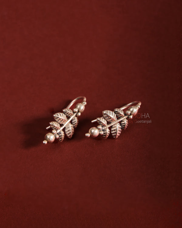 Parna Silver Ear-Climber By MOHA