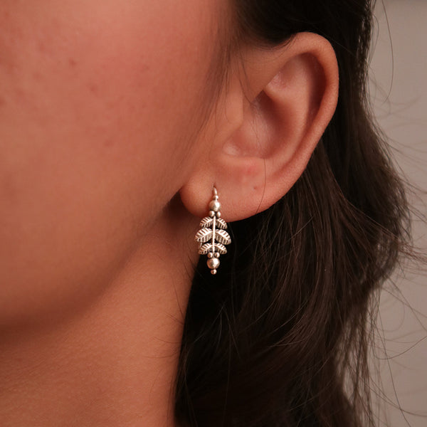 Parna Silver Ear-Climber By MOHA