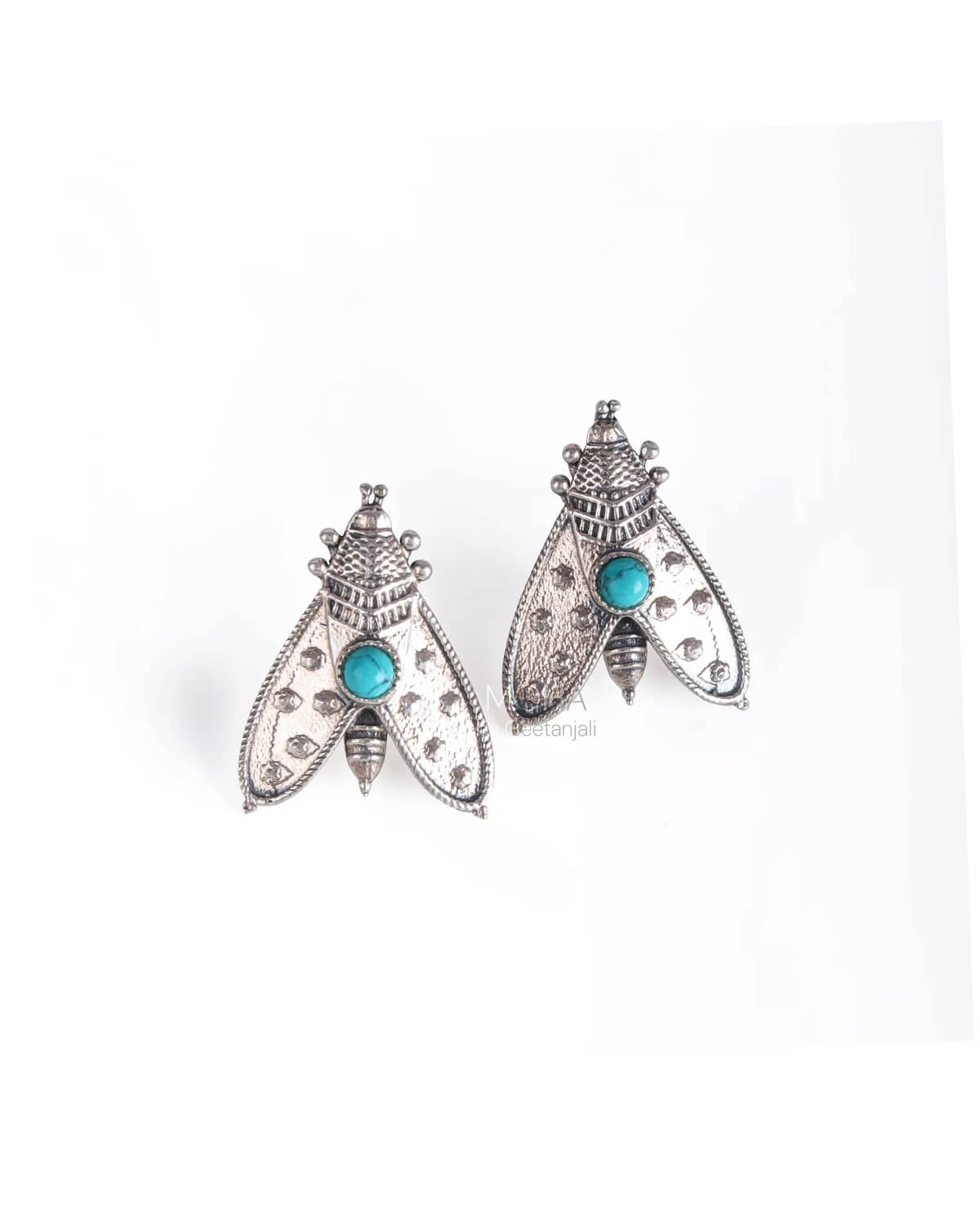 Patanga Silver stud Earring (Small) By Moha