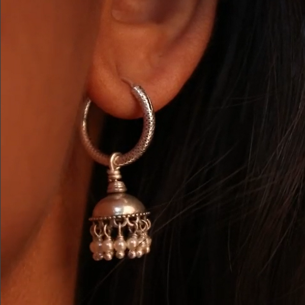 Pearl Jhumki Hoops by MOHA