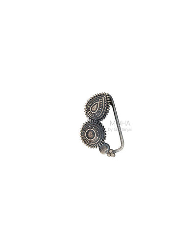 Peshwa Silver Nath (Clip on, Right) by MOHA