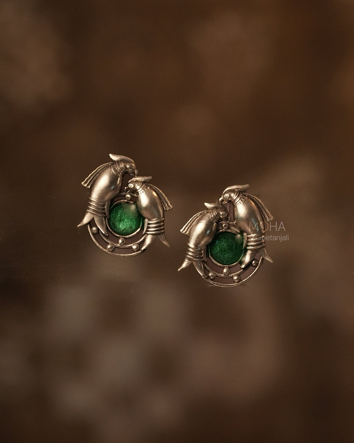 Prem Silver Earrings by MOHA