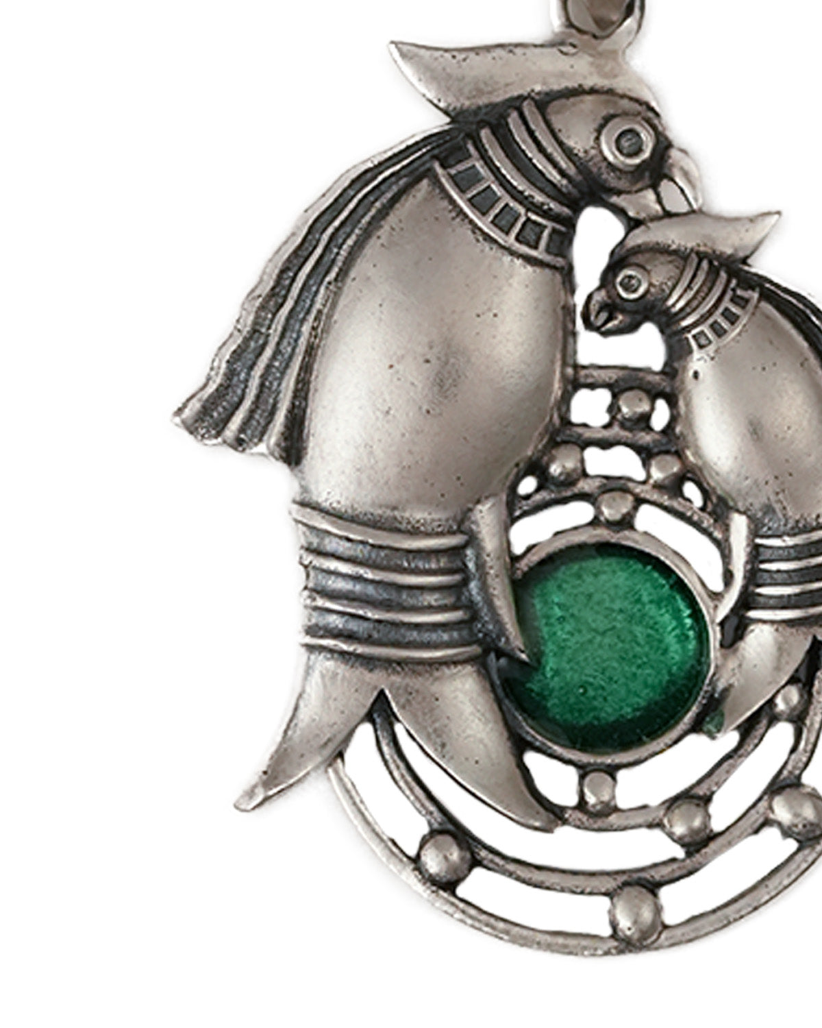 Prem Silver Pendant by Moha (Only Pendant)