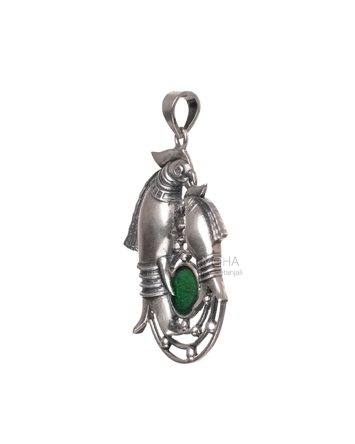 Prem Silver Pendant by Moha (Only Pendant)