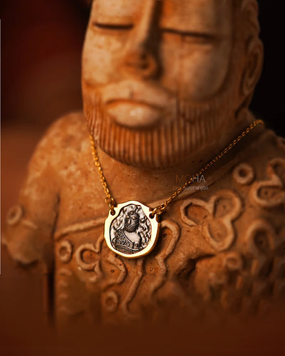 Priest King Silver Pendant with Chain by MOHA