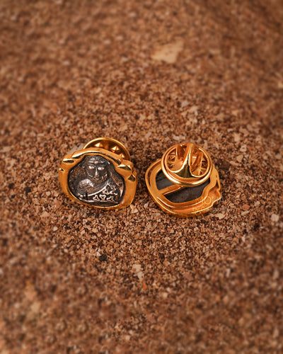 Priest King Silver Brooch pin by MOHA