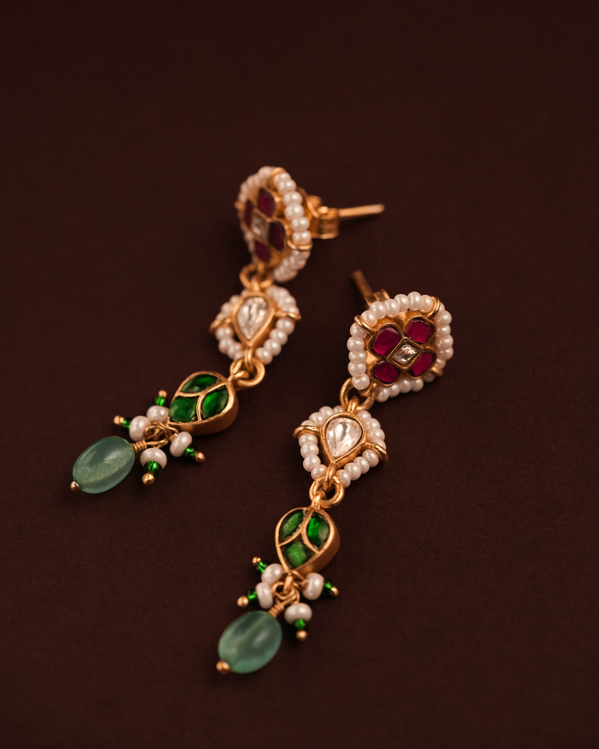 Ragini Silver Earrings by MOHA
