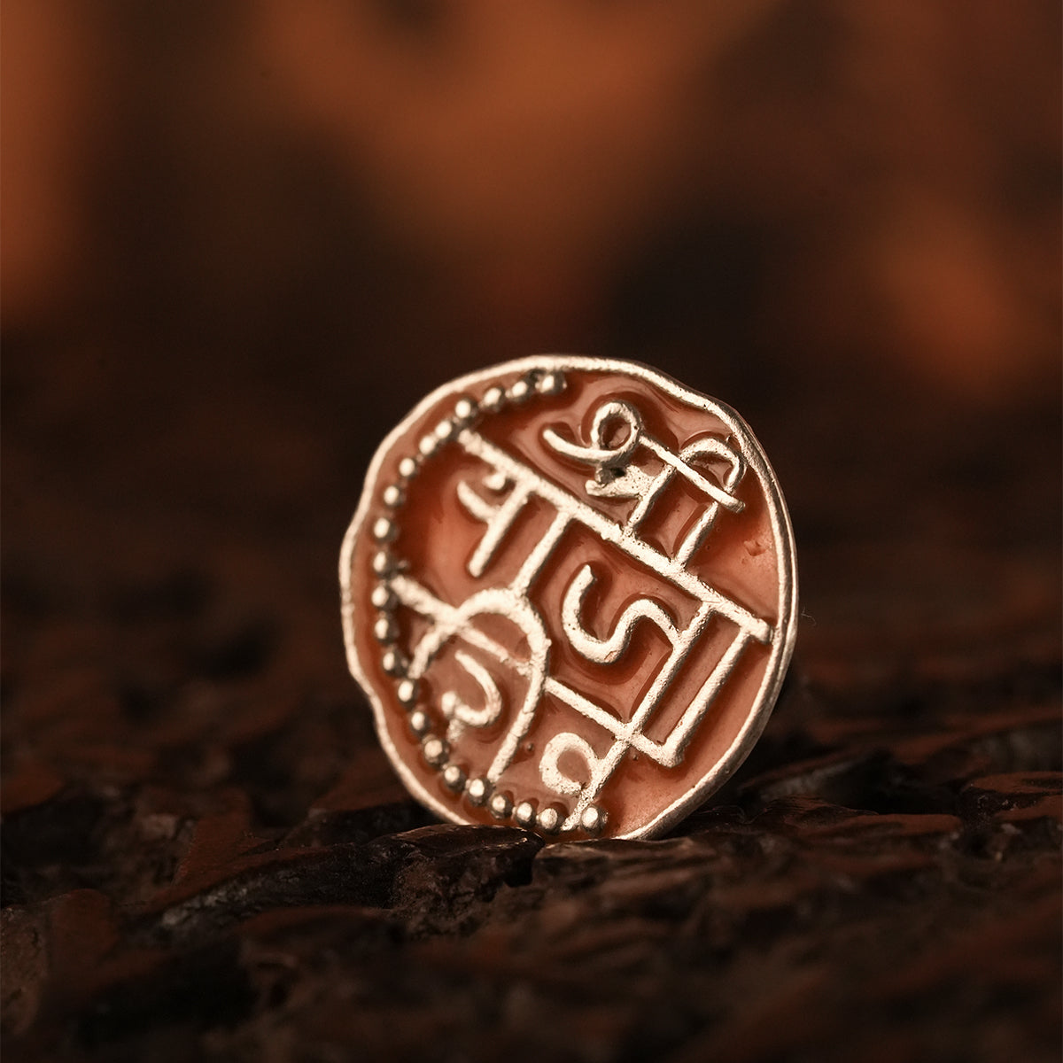 Raja Shivaji Silver Brooch Pin (Big) by MOHA