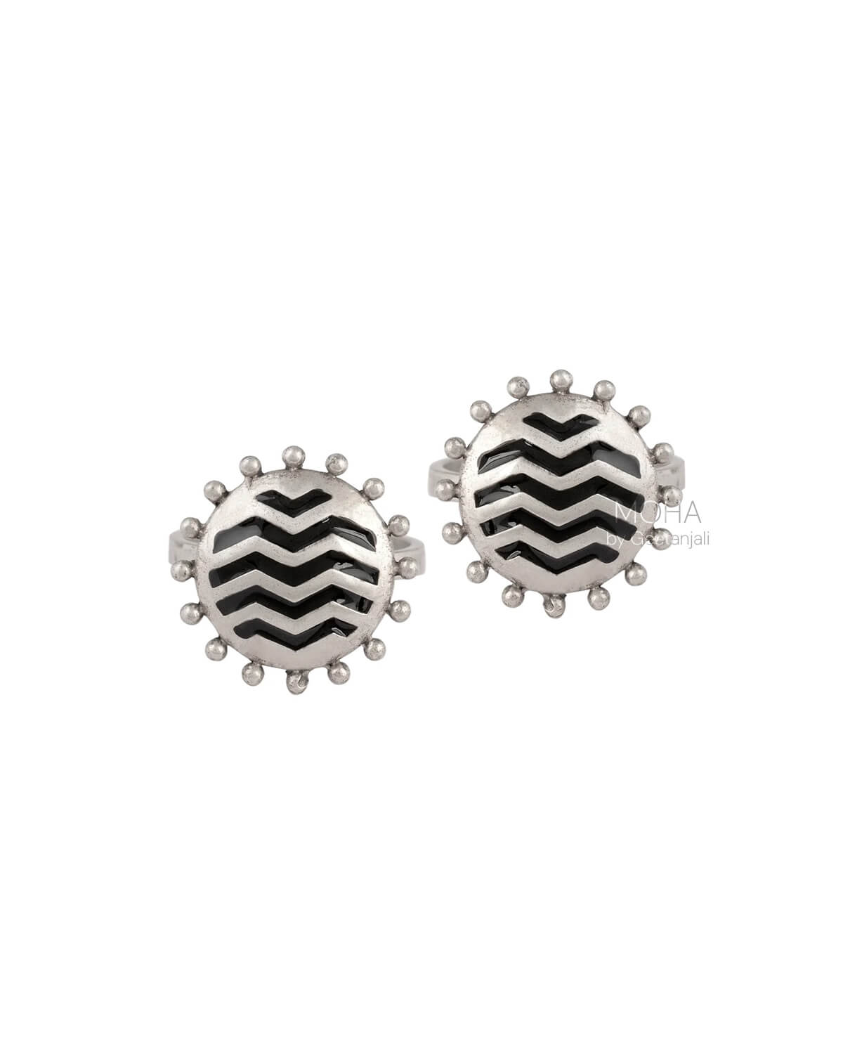 ravi silver toe rings by moha