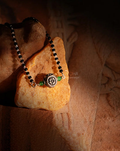 Riva Silver Mangalsutra by Moha