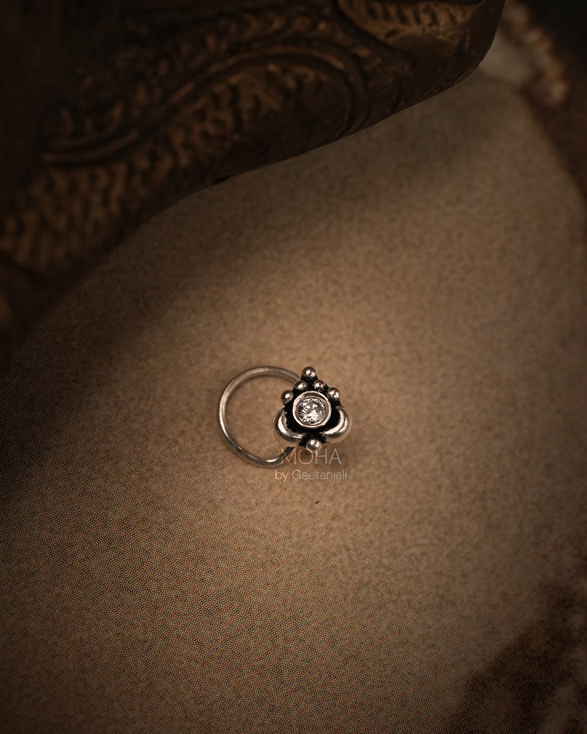 Riva Silver Nosepin by MOHA