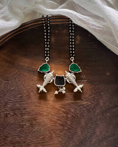 Roha Silver Mangalsutra By Moha