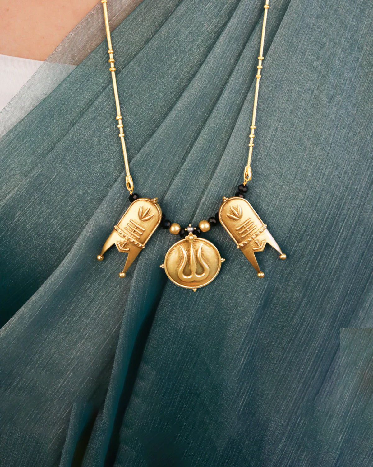 Sadashiv Taali Chain (Gold Plated) by MOHA