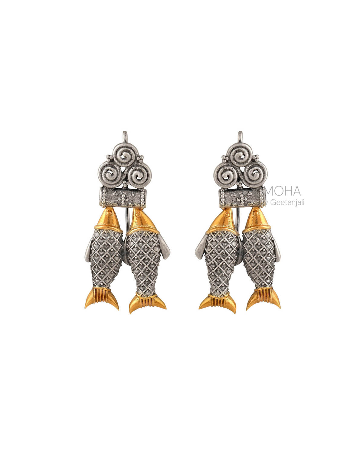 Seranya Silver Earrings by Moha
