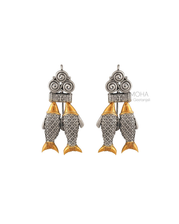 Seranya Silver Earrings by Moha