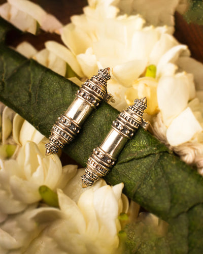 Shakti Silver Earrings by MOHA