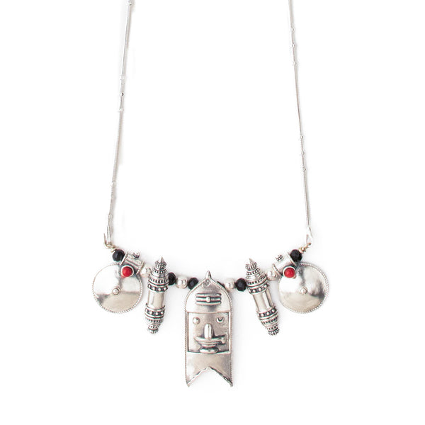 Shakti Silver Taali Chain by MOHA