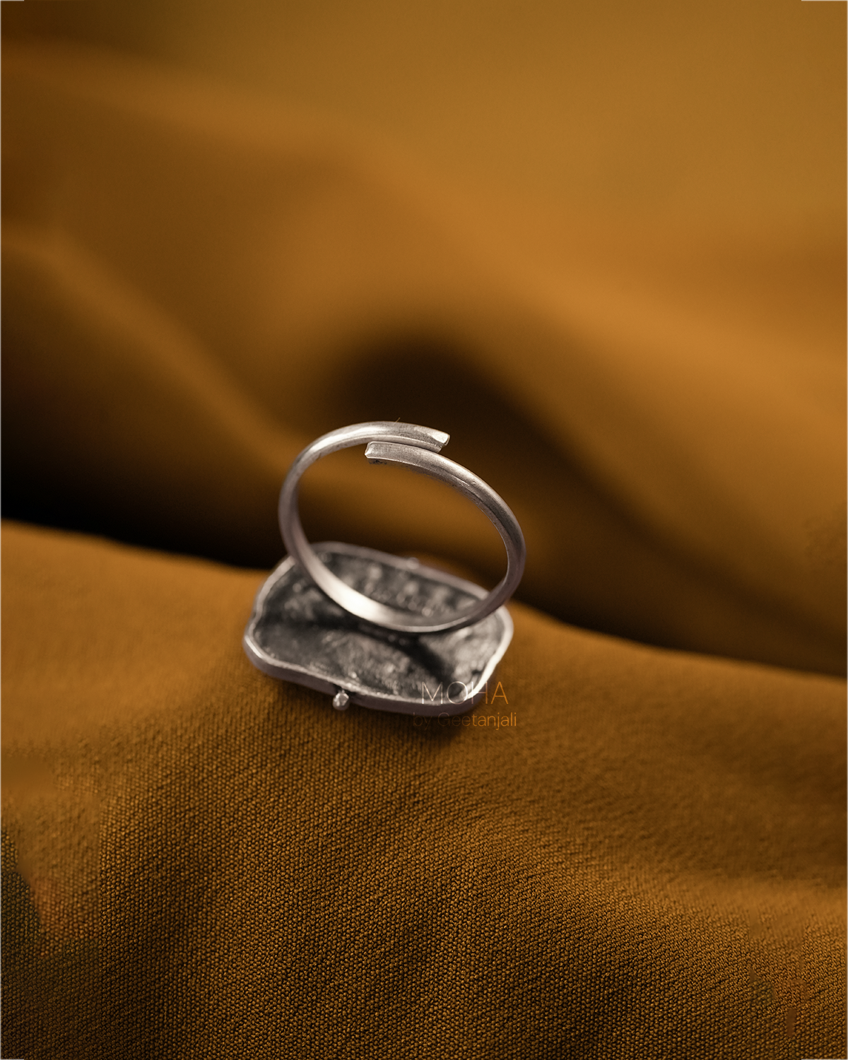 Shardul Silver Finger Ring by MOHA