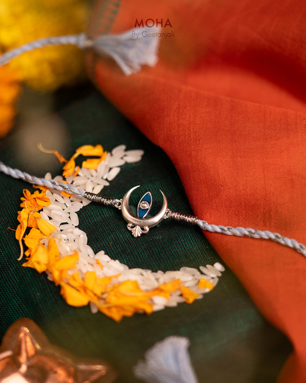 Shiva Silver Rakhi by Moha