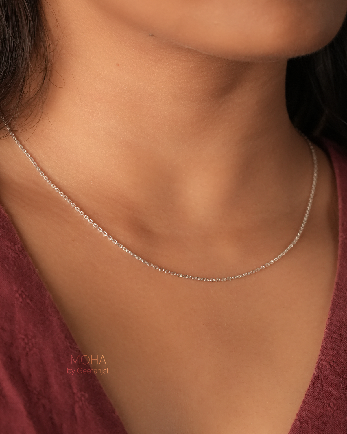 Silver Anchor Chain by MOHA