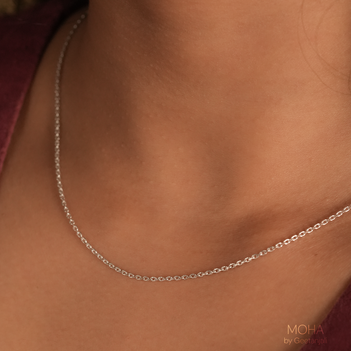 Silver Anchor Chain by MOHA