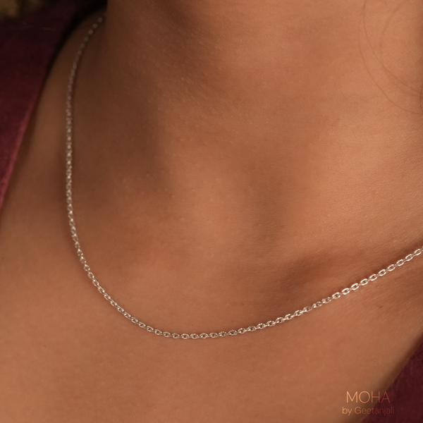 Silver Anchor Chain by MOHA