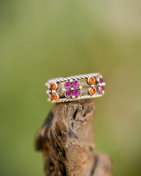 Sitabo Silver Finger Ring by Moha