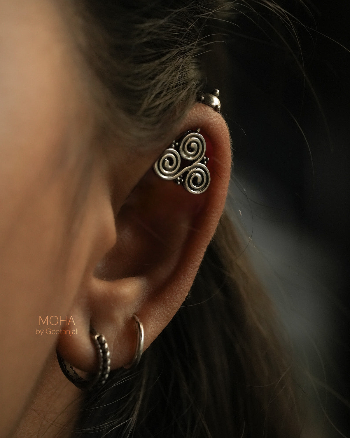 Suchi Silver Bugadi, Pierced by MOHA