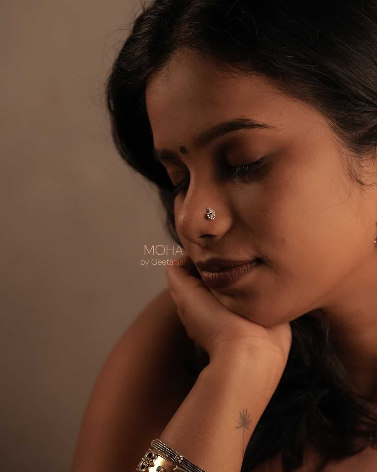 Suman Silver Nosepin by MOHA