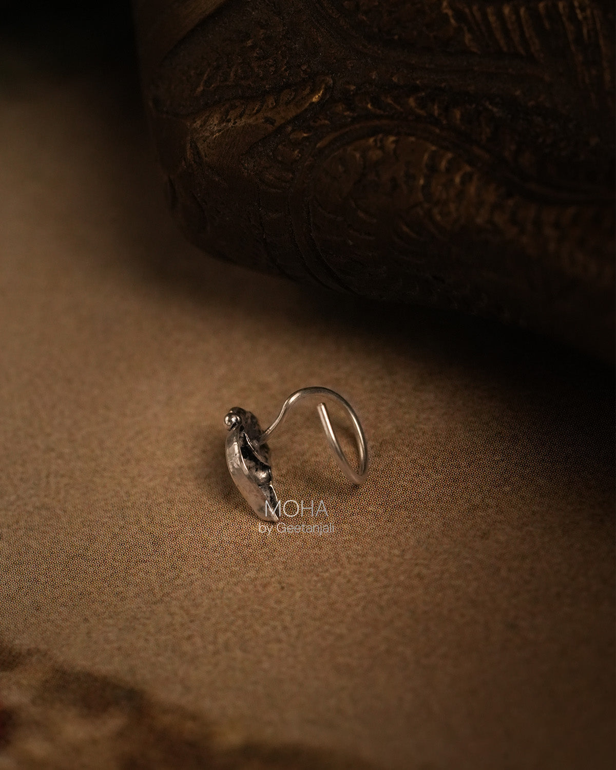 Suman Silver Nosepin by MOHA